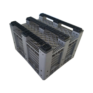 Kho Stackable nhựa lưu trữ thùng có nắp đậy nặng nhiệm vụ lưu trữ Thùng - Product Image 5