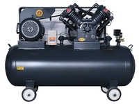 Compresseur d'air à piston à entraînement direct 90L, 220V AC, sans huile, refroidi par air, silencieux, portable, pour atelier, gonflage des pneus
