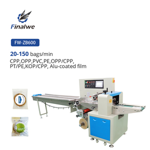 Finalwe, máquina de envolver almohadas eficiente para pan, baguettes y otros alimentos, ahorra costes de mano de obra - Product Image 1