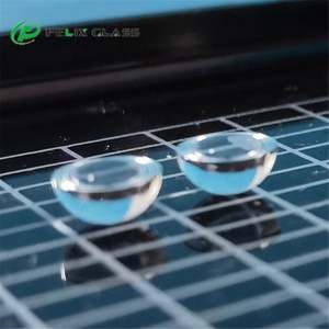 FELIX - Mitad de Esfera Óptica de Borosilicato/Zf3/Gap/Znse/Zafiro/Rubí/K10/F4 para Comunicación por Fibra, Endoscopia, Microscopia - Product Image 1