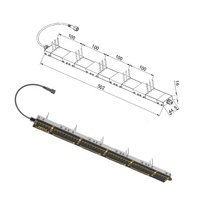 Sensor de Suelo Multi-Profundidad SEM2255 RS485 Modbus, Sensor de Conductividad Eléctrica, Temperatura y Humedad del Suelo para Agricultura
