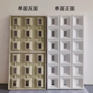 신상품 PU 벽돌 3D 폴리 우레탄 벽 패널 타일 PU 돌 벽 패널 인테리어 장식
