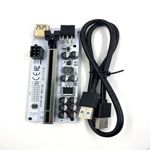 PCI-E การ์ด Pci Express VER012 10,Pcie X16 MaxPro Cabo ไรเซอร์การ์ดสาย USB 3.0สามารถเก็บประจุ<span class=keywords><strong>012</strong></span> Max สำหรับการ์ดจอ - Product Image 1