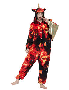 Pijama Enterizo Unisex para Adultos ZN, Diseño <span class=keywords><strong>de</strong></span> <span class=keywords><strong>Unicornio</strong></span>, Ropa <span class=keywords><strong>de</strong></span> Dormir <span class=keywords><strong>de</strong></span> Dibujos Animados, Pijama Navideño para Adultos con Alas - Product Image 1