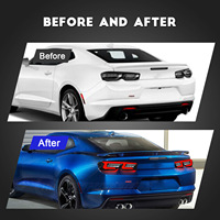 Nouvel ensemble de feux arrière LED complets Plug and Play avec clignotants dynamiques séquentiels pour Chevrolet Camaro 2019-2024