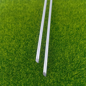 Piquets <span class=keywords><strong>de</strong></span> jardin galvanisés <span class=keywords><strong>de</strong></span> 3,9 mm/4 mm <span class=keywords><strong>de</strong></span> diamètre, 20 cm <span class=keywords><strong>de</strong></span> largeur, 20 cm <span class=keywords><strong>de</strong></span> longueur, attaches pour gazon paysager - Product Image 2