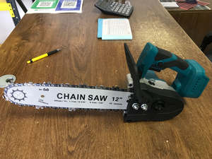 DD3290, herramientas de jardinería para recortar sin escobillas para regalo de árbol para hombres, Kit de motosierra eléctrica, Mini motosierra compacta inalámbrica - Product Image 2