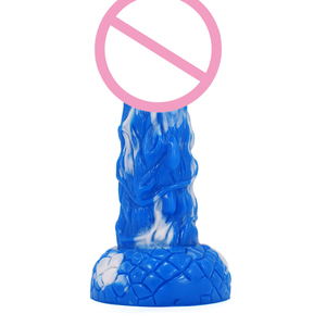 Dildo Erótico de Silicona Líquida Grande para Mujeres Adultas con Ventosa y Tapón Anal, Resistente al Agua - Product Image 5