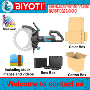 เลื่อยโซ่คอนกรีตอุตสาหกรรม Biyoti BYT-1335BL 220V 7200 วัตต์ ใบเลื่อยวงแหวน 300 มม. สำหรับงานรื้อถอน - Product Image 4