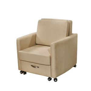 Chaise d'hôte médicale pliante et allonge le corps, coussin d'allaitement, lit, canapé en tissu - Product Image 2