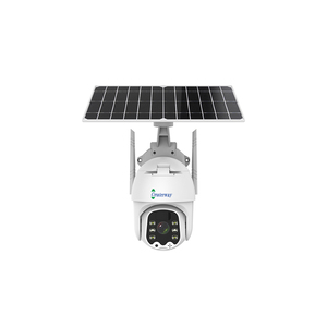 Telecamera CCTV WiFi a Colori con Batteria Ricaricabile 2MP 3MP, Telecamera <span class=keywords><strong>IP</strong></span> PTZ <span class=keywords><strong>Wireless</strong></span> Solare per Sicurezza Domestica - Product Image 1