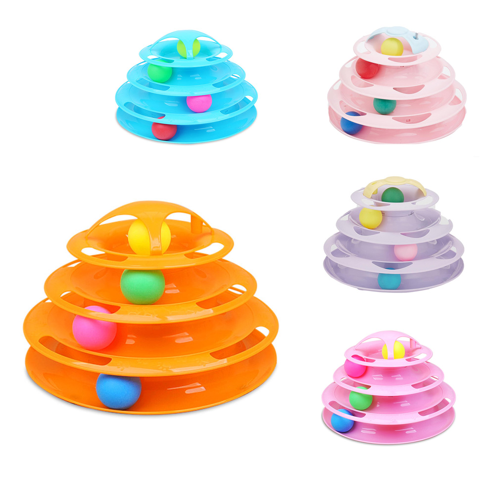 Забавные игрушки для домашних животных, диск с сумасшедшим шариком, Интерактивная тарелка для развлечений, движущийся поворотный круг, игровой диск, поворотный диск для кошек, пластиковые игрушки для домашних животных