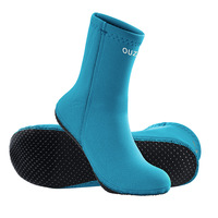 OUZO 3MM Neoprene Waterproof Diving Socks-XS-2XL Ukuran Tersedia OEM/ODM Penjualan Langsung & Dukungan Penggantian