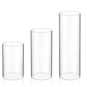 Jarrón de Vidrio Moderno y Ecológico para Mesa, en Forma de Cilindro, en Varios Tamaños, para Plantas Multiusos - Product Image 5