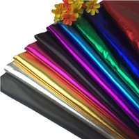 Groothandel Gouden Folie 4-weg stretch spandex stof voor zwemkleding, yogakleding, sportkleding en textielproducten
