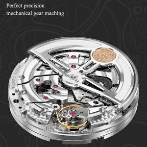 Reloj Automático de Lujo para Hombre, Resistente al Agua, con Logotipo Personalizado, Montre Homme de Lujo con Esfera de Cristal - Product Image 3