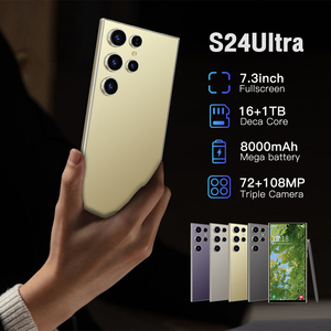 2025 s24 अल्ट्रा 5 जी स्मार्टफोन उच्च गुणवत्ता 7.3 इंच फुल स्क्रीन अनलॉक मोबाइल फोन 16 जीबी रैम 1TB स्टोरेज डुअल सिम एमटीक कस्टम - Product Image 4