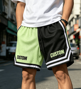 Pantalones Cortos Deportivos Transpirables con Bordado Personalizado de Diseño Nuevo para Hombre, Servicio OEM - Product Image 3