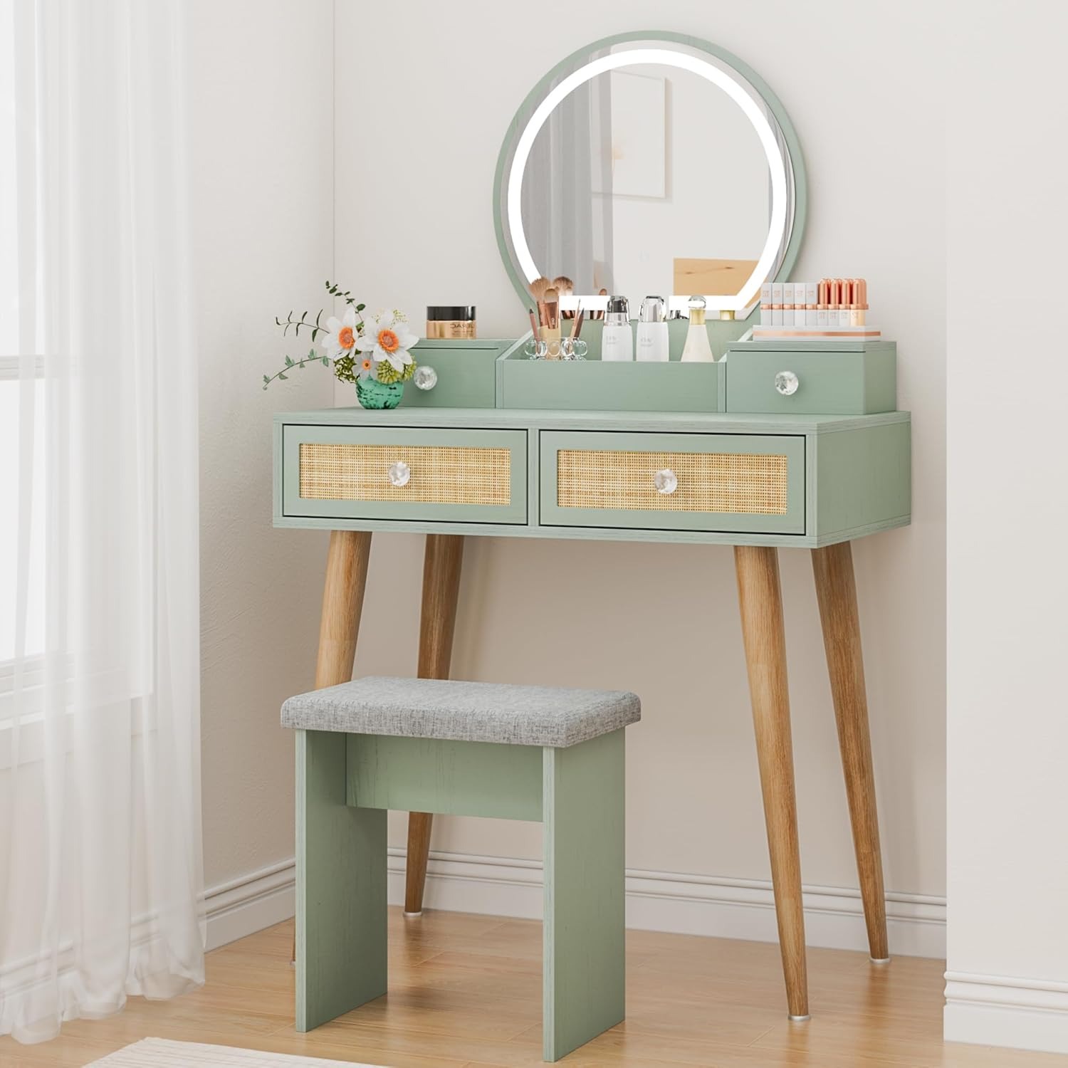 Verified Supplier Dressing Table Green Three Drawers Storage | Alibaba.com Verified Supplier Dressing Table Green Three Drawers Storage | Alibaba.com