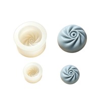 Moule en silicone 3D HY pour raviolis, pains farcis, dim sum, desserts, bougies, argile et outils de fabrication de jouets compressibles