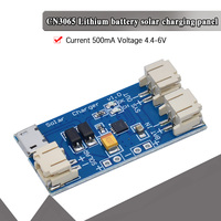 Module de charge solaire mini USB WAVGAT 500MA pour batterie lithium, carte de charge CN3065 taille standard 4.4-6V