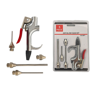 <span class=keywords><strong>Pistola</strong></span> de <span class=keywords><strong>Aire</strong></span> Metálica de Alta Resistencia con Gatillo Rojo y Barras de Extensión para Taller - Product Image 2