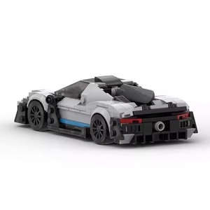 MOC M03178 Speed City Car Champion Racer Classic Supercar Building <b>Blocks</b> Brick Racing Super Technique Creative Garage DIY Set - Product Image 4
