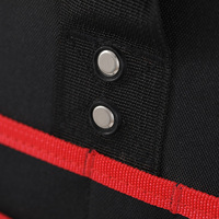 Grande sacoche à outils en tissu Oxford imperméable avec fermeture éclair pour électriciens et ouvriers du bâtiment - Organisateur de matériel portable