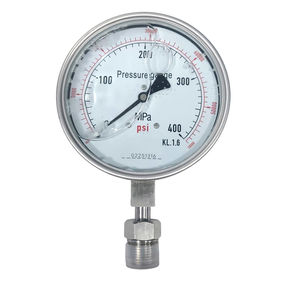 Pompe de nettoyage à haute pression 400 Mpa avec manomètre hydraulique et manomètre à huile pour hydrojetting - Product Image 1