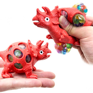 2025 Cute Dinosaur Squishy Fidget Toys Mesh <b>Ball</b> Bead Squishy Dinosaur <b>Squeezed</b> Toys for Kid - Product Image 2