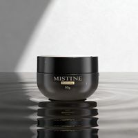 Nouvelle conception de flacon en verre cosmétique avec pompe pulvérisatrice, pot vide de 120 ml, 100 ml, 50 ml, 30 ml pour crème de nuit et soins de la peau