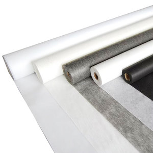 Polyester d'entoilage de revêtement fusible de dispersion non tissé pour les doublures de broderie et l'adhésif fusible d'utilisation de vêtement - Product Image 2