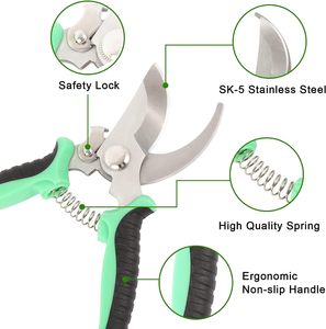 Tijeras de podar de calidad profesional para jardinería, venta al por mayor de fábrica - Product Image 3