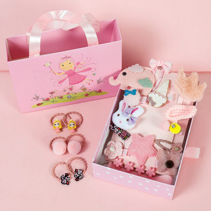 Koreanische Niedliche Cartoon-Haarspangen für Mädchen, 24 Stück Haarklammern, Haaraccessoires, Geschenkbox-<span class=keywords><strong>Set</strong></span> für Kinder - Product Image 6