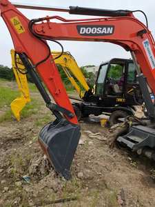 Excavadora de ruedas Doosan usada de primera condición Dx60 que ofrece opciones de miniexcavadora que incluyen modelos Doosan Dx55 Dx60 y Dx80 - Product Image 5