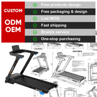 Ciapo Semi Commercial Max User Weight 120kg 3.0 Moter Power Tapis roulant électrique Machine de course