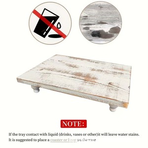 Wooden Desktop Storage Rack For <b>Tea</b> Cups And Canisters Rectangle Retro Color <b>Standing</b> Type Food And <b>Tea</b> Organizer - Product Image 5