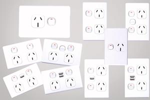 Saa Úc điện điểm chuyển đổi ổ cắm 10A Chất lượng cao mịn nhựa tường Outlet CE/ROHS chứng nhận - Product Image 6