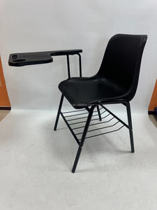 Silla de Entrenamiento Apilable Moderna para Estudiantes, con Mesa de Escritura, Asiento Ergonómico de Plástico PP, Patas de Tubo de Acero, para Aula Escolar, Venta al Por Mayor - Product Image 2