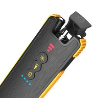Lokator kesalahan kabel TH108 50mW, baterai Lithium bawaan VFL isi ulang 50km Vfl 50mW lokator kesalahan Visual serat optik
