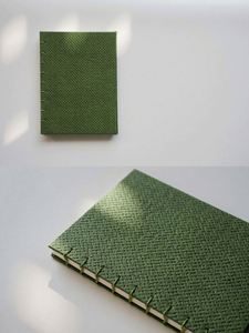 Premium Elegant Handmade Coptic Binding Thread Sewing <b>Leather</b> Hardcover Custom Artistic Promotional Use <b>Notebook</b> A5/<b>A4</b> - Product Image 2