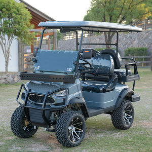 Vente en gros Nouvelle voiturette de golf électrique tout-terrain 4x4 4 places 2+2 Roues routières Moteur 5KW Vitesse maximale 45 km/h Autonomie 80-90 km - Product Image 5