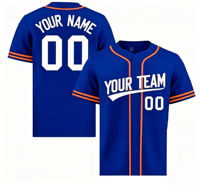 Maillots de baseball courts sublimés à dégradé de couleurs, grande taille, broderie personnalisée, uniforme sportif unisexe, sur mesure rapide – Vente chaude