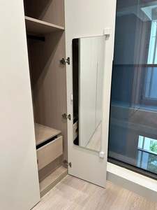 Meubles de chambre à coucher modernes, nouveau design, en bois, avec porte en verre, armoire à balançoire - Product Image 5