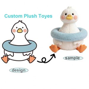 ตุ๊กตาสัตว์สั่งทำพิเศษ บรรจุภัณฑ์กล่องพิมพ์ลาย ตุ๊กตาสั่งทำขายส่ง - Product Image 1