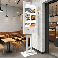 Kiosco de Autoservicio con Pantalla Táctil de 21.5" y 32" Personalizado, Kiosco de Pedidos y Pagos para Restaurantes, Hoteles y Comercios