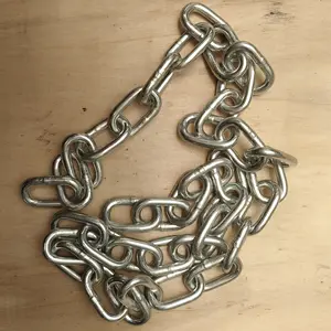 Polished Ungalvanized Hot Dip Galvanized Zinc Plated Steel DIN766 763 5685 Short Long Link Chain