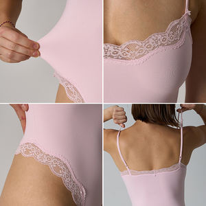 NANBIN Smoke Collection Body sculptant respirant effet push-up fessier avec dentelle sexy pour femme - Product Image 4