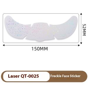 Nuevas pegatinas de <span class=keywords><strong>tatuaje</strong></span> 3D de pecas japonesas y coreanas, a la moda, temporales, para maquillaje facial, impresión CMYK para láser - Product Image 6