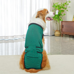 Traje de esterilización para perros, chaleco de algodón con temática de panda para recuperación postoperatoria, tallas M, L, XL, XXL - Product Image 4